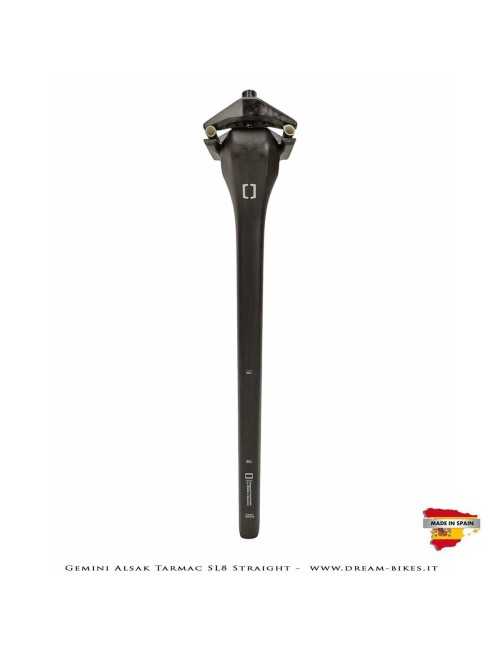Gemini Alsak Aero Tarmac SL8 Verticale (0 mm offset) - Cannotto Reggisella Carbon Ultraleggero da 83 gr.