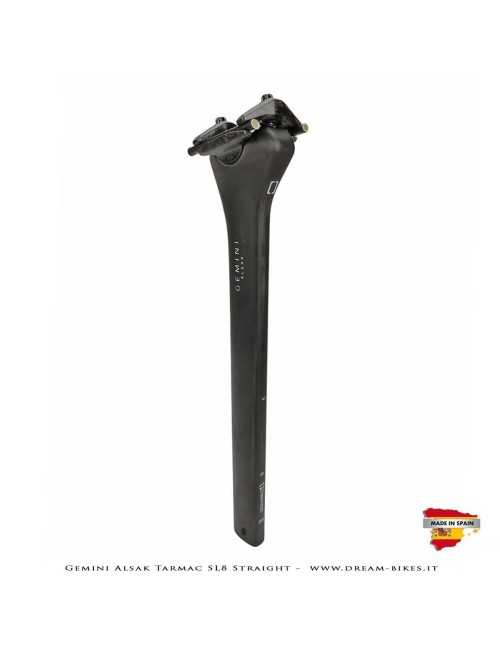 Gemini Alsak Aero Tarmac SL8 Verticale (0 mm offset) - Cannotto Reggisella Carbon Ultraleggero da 83 gr.