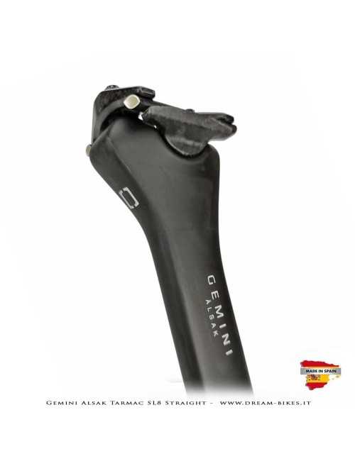 Gemini Alsak Aero Tarmac SL8 Verticale (0 mm offset) - Cannotto Reggisella Carbon Ultraleggero da 83 gr.