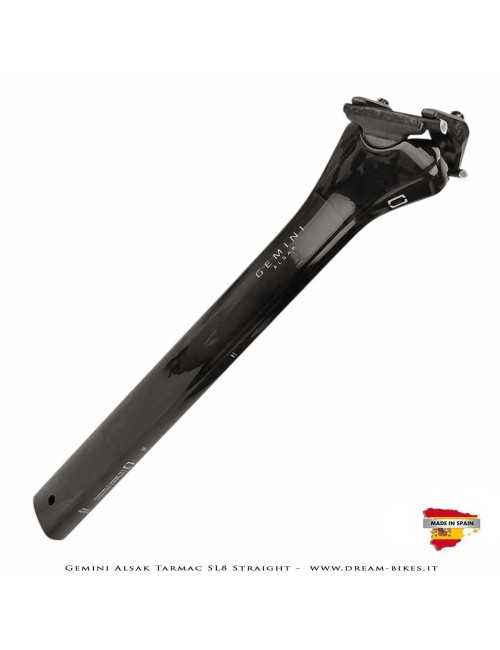 Gemini Alsak Aero Tarmac SL8 Verticale (0 mm offset) - Cannotto Reggisella Carbon Ultraleggero da 83 gr.