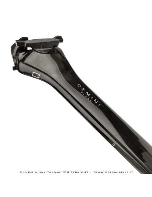 Gemini Alsak Aero Tarmac SL8 Straight (0 mm offset) - Ultralight Seatpost From 83 gr.