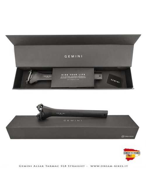 Gemini Alsak Aero Tarmac SL8 Verticale (0 mm offset) - Cannotto Reggisella Carbon Ultraleggero da 83 gr.
