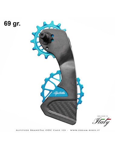 Alpitude Brandtal ODC - 12s Rear Derailleur Carbon Cage with Oversize Pulleys and Ceramic Bearings - From 69 gr.