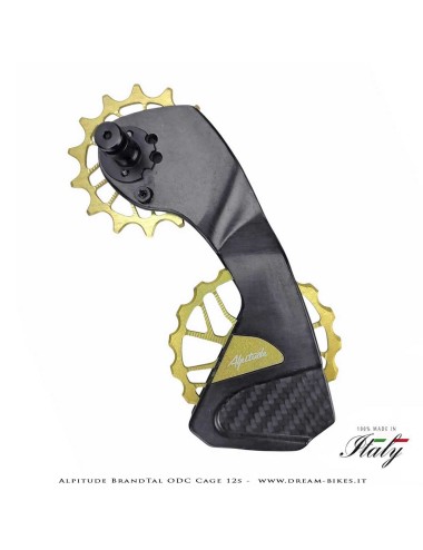 Alpitude Brandtal ODC - 12s Rear Derailleur Carbon Cage with Oversize Pulleys and Ceramic Bearings - From 69 gr.