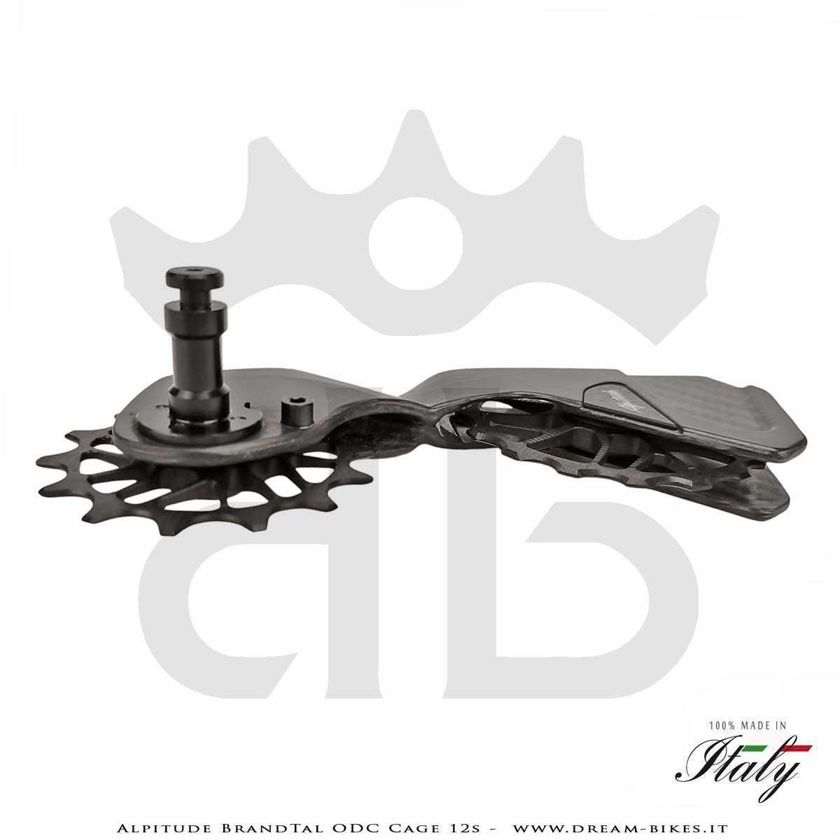 Alpitude Brandtal ODC - 12s Rear Derailleur Carbon Cage with Oversize Pulleys and Ceramic Bearings - From 69 gr.