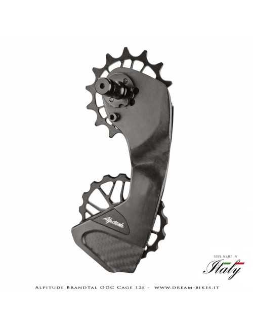 Alpitude Brandtal ODC - 12s Rear Derailleur Carbon Cage with Oversize Pulleys and Ceramic Bearings - From 69 gr.