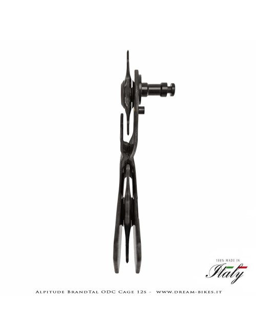 Alpitude Brandtal ODC - Gabbia Cambio Completa Carbon 12v con Pulegge Oversize e Cuscinetti Ceramici - Da 69 gr.