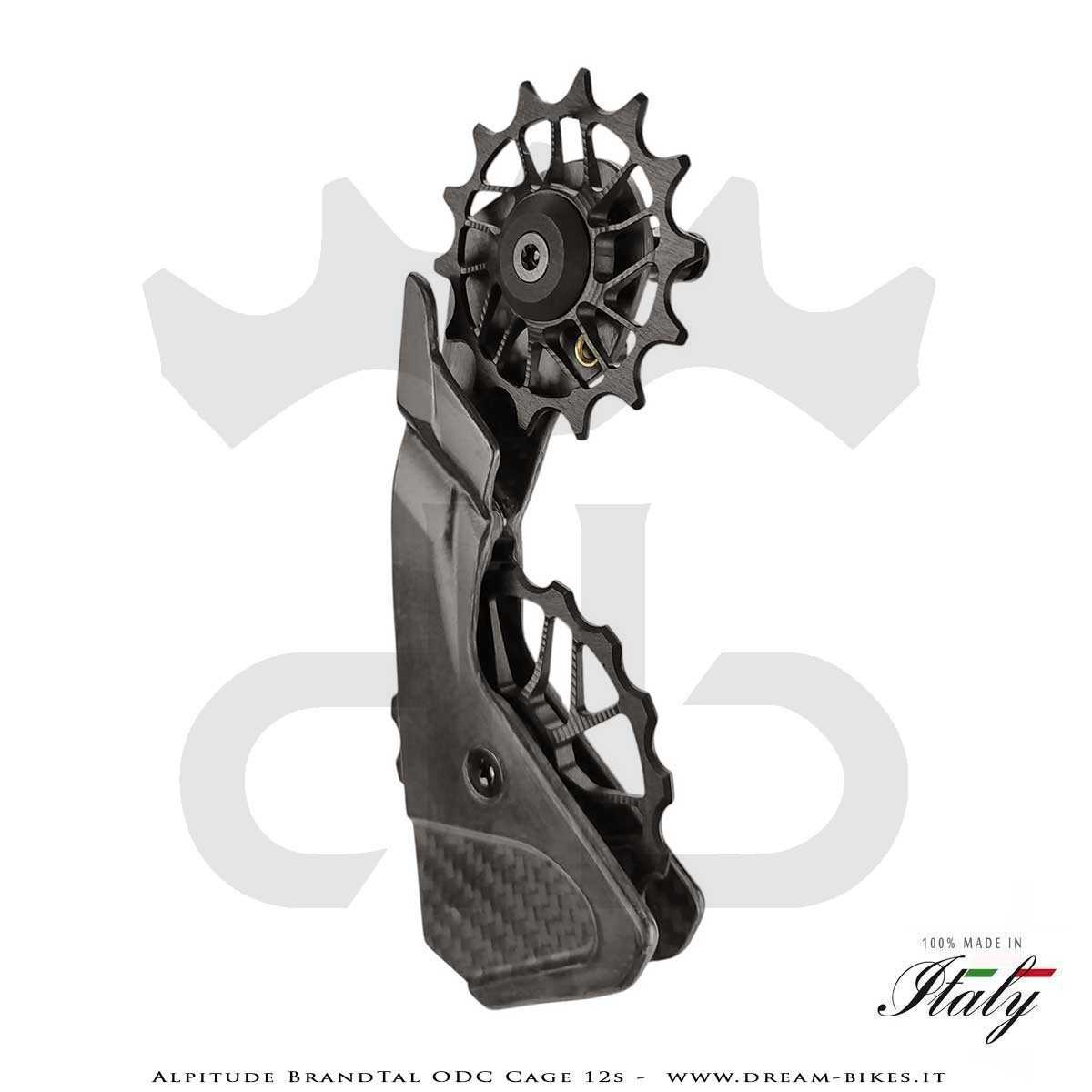 Alpitude Brandtal ODC - 12s Rear Derailleur Carbon Cage with Oversize Pulleys and Ceramic Bearings - From 69 gr.