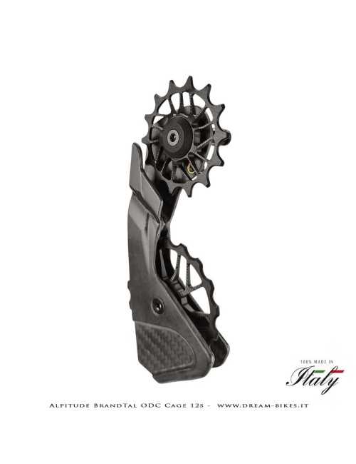 Alpitude Brandtal ODC - 12s Rear Derailleur Carbon Cage with Oversize Pulleys and Ceramic Bearings - From 69 gr.