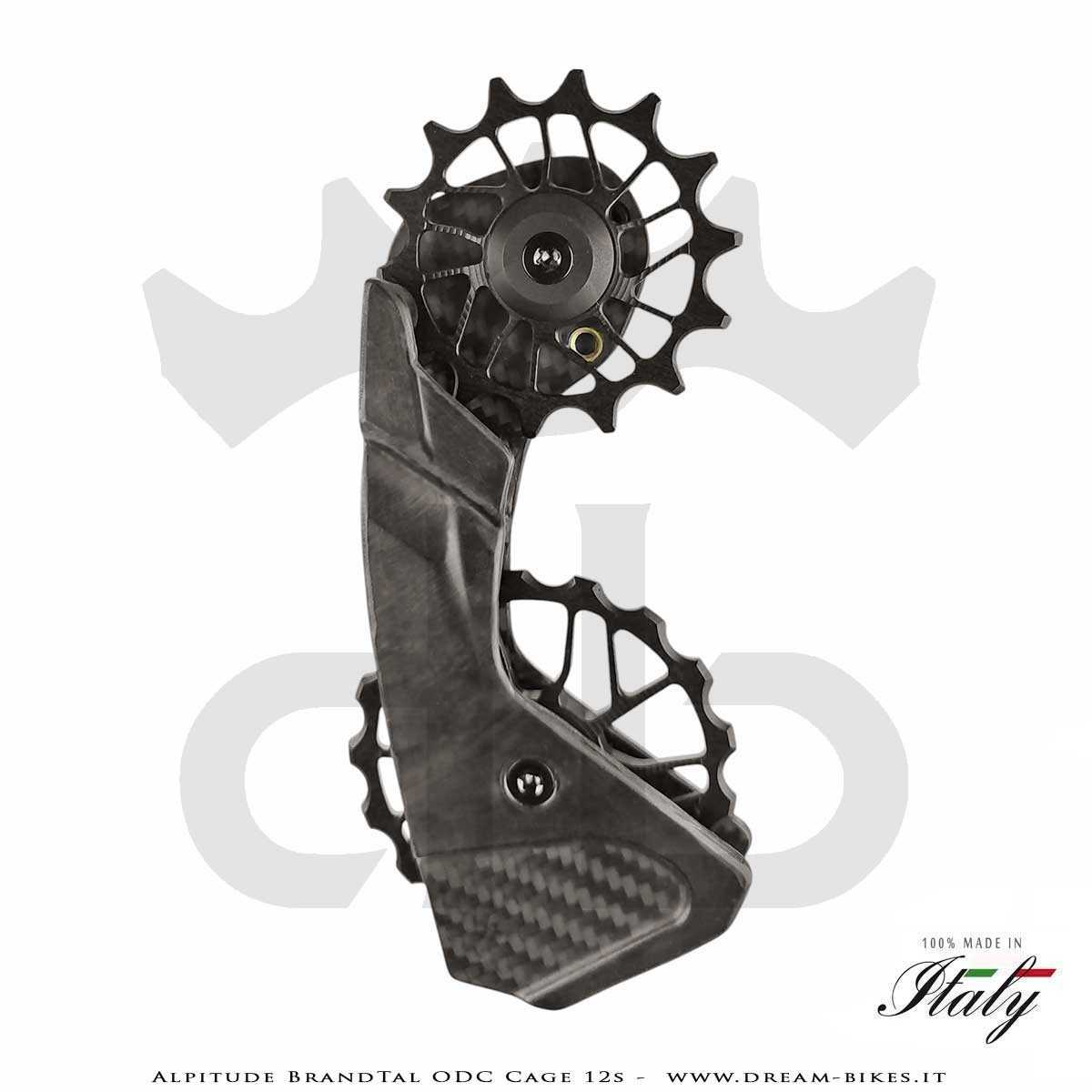 Alpitude Brandtal ODC - 12s Rear Derailleur Carbon Cage with Oversize Pulleys and Ceramic Bearings - From 69 gr.