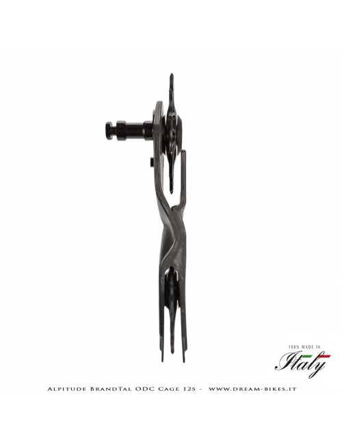 Alpitude Brandtal ODC - Gabbia Cambio Completa Carbon 12v con Pulegge Oversize e Cuscinetti Ceramici - Da 69 gr.