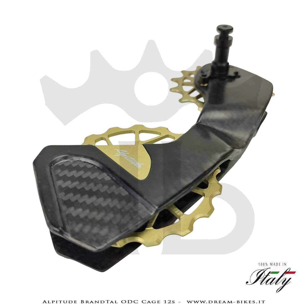 Alpitude Brandtal ODC - 12s Rear Derailleur Carbon Cage with Oversize Pulleys and Ceramic Bearings - From 69 gr.