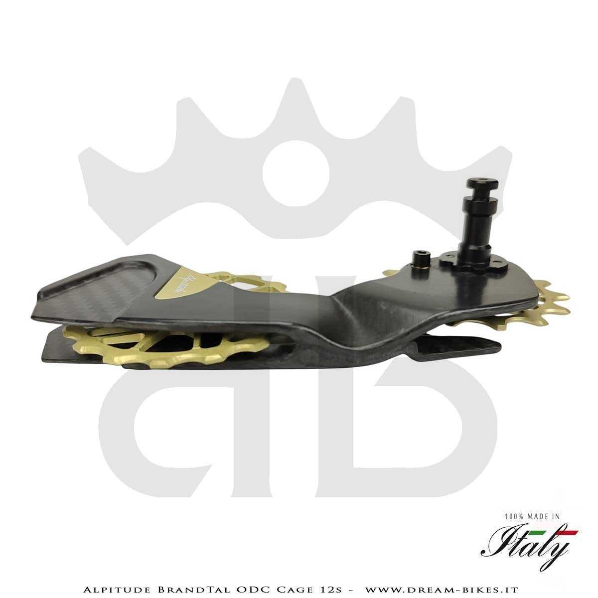 Alpitude Brandtal ODC - 12s Rear Derailleur Carbon Cage with Oversize Pulleys and Ceramic Bearings - From 69 gr.