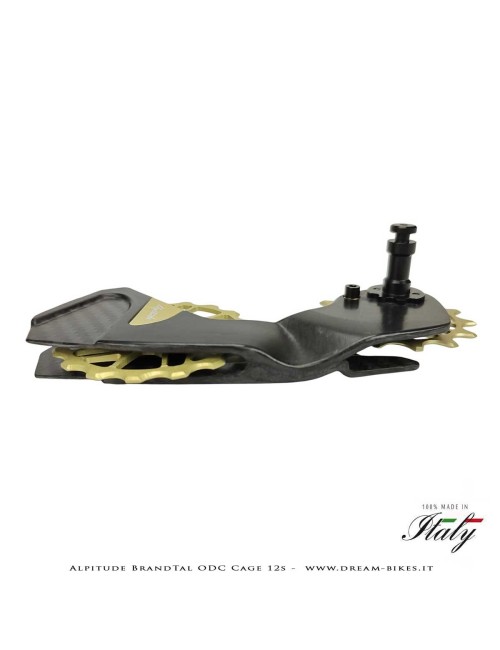 Alpitude Brandtal ODC - Gabbia Cambio Completa Carbon 12v con Pulegge Oversize e Cuscinetti Ceramici - Da 69 gr.
