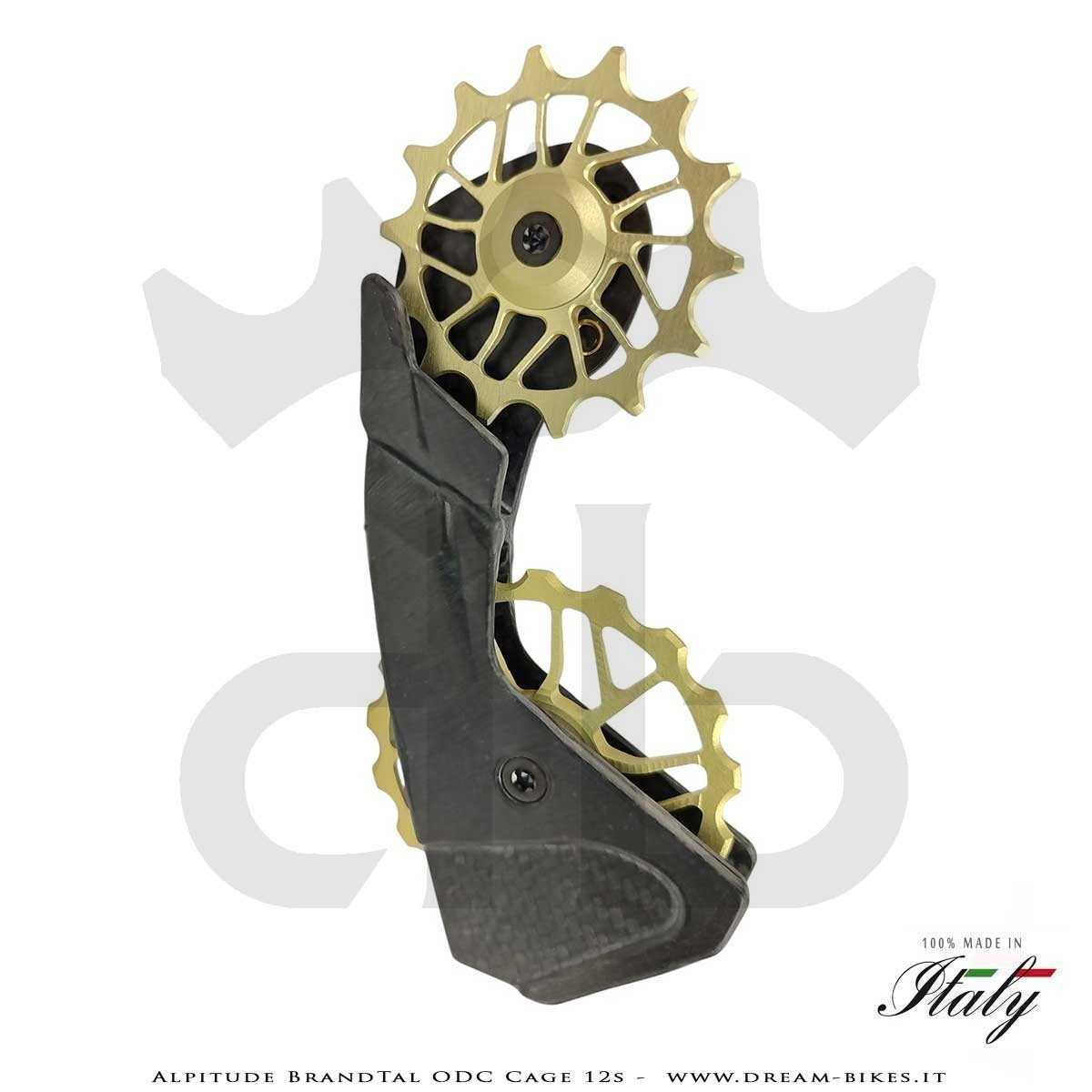 Alpitude Brandtal ODC - 12s Rear Derailleur Carbon Cage with Oversize Pulleys and Ceramic Bearings - From 69 gr.