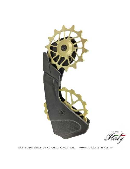 Alpitude Brandtal ODC - 12s Rear Derailleur Carbon Cage with Oversize Pulleys and Ceramic Bearings - From 69 gr.