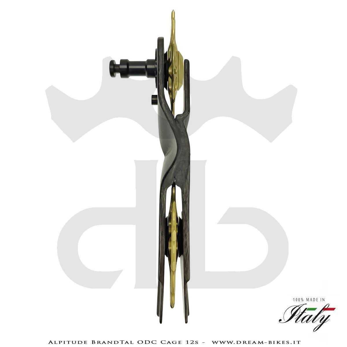Alpitude Brandtal ODC - 12s Rear Derailleur Carbon Cage with Oversize Pulleys and Ceramic Bearings - From 69 gr.