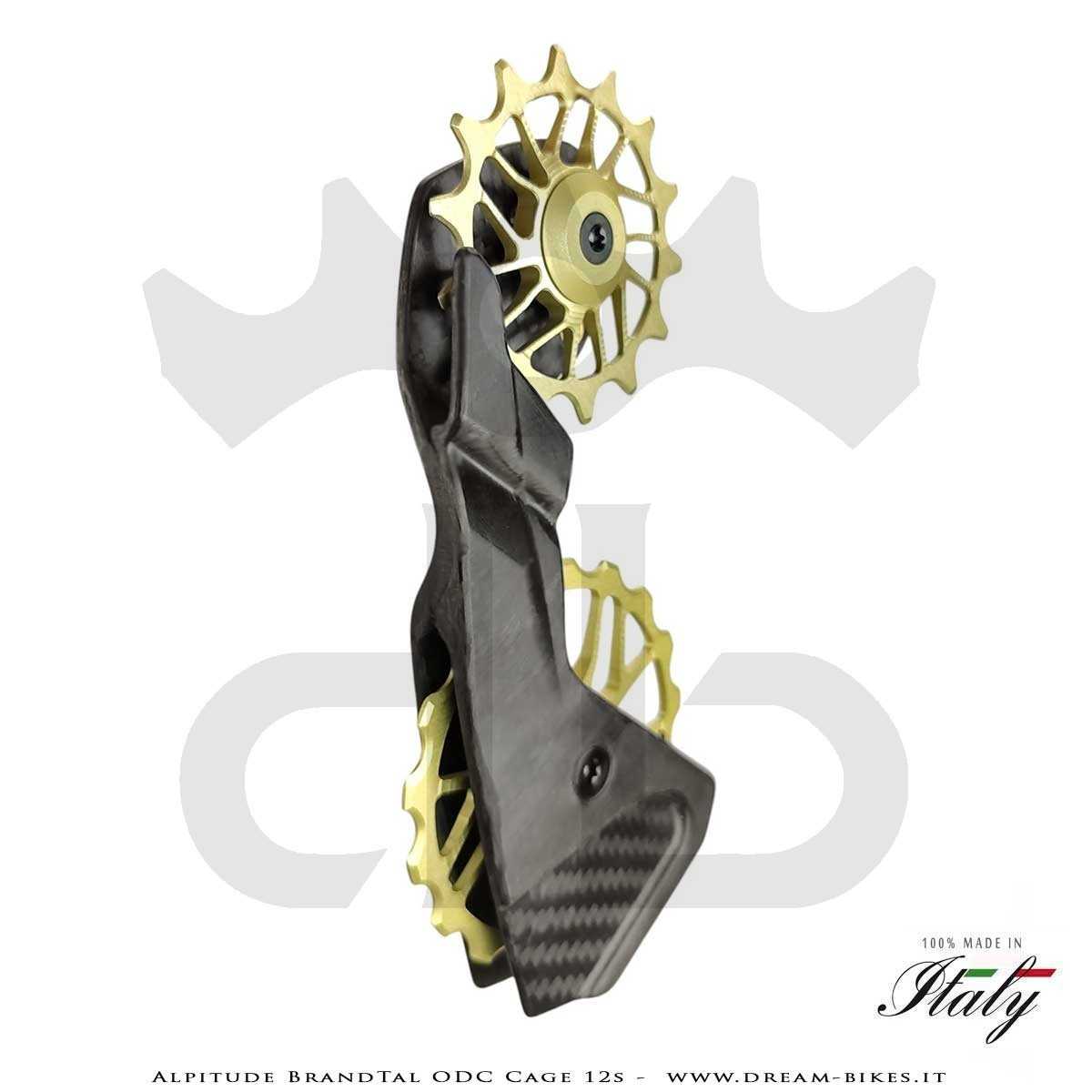 Alpitude Brandtal ODC - 12s Rear Derailleur Carbon Cage with Oversize Pulleys and Ceramic Bearings - From 69 gr.
