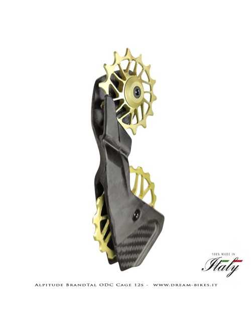 Alpitude Brandtal ODC - 12s Rear Derailleur Carbon Cage with Oversize Pulleys and Ceramic Bearings - From 69 gr.