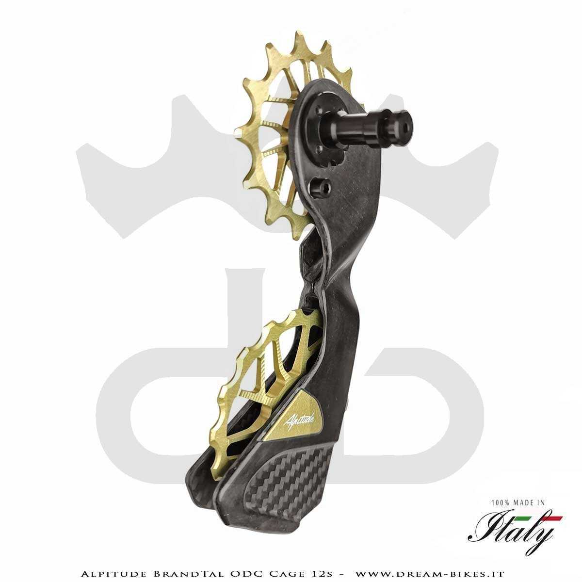Alpitude Brandtal ODC - 12s Rear Derailleur Carbon Cage with Oversize Pulleys and Ceramic Bearings - From 69 gr.