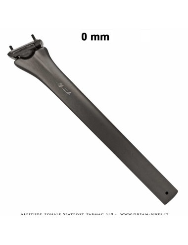 Alpitude Tonale Ultralight Carbon Aero Seatpost for Specialized Tarmac SL8 from 88 gr.