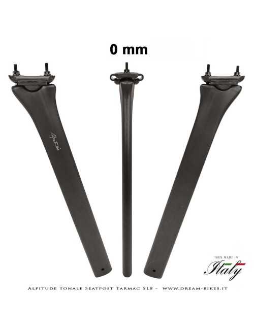 Alpitude Tonale Reggisella Carbon Aero Ultraleggero per Specialized Tarmac SL8 da 88 gr.