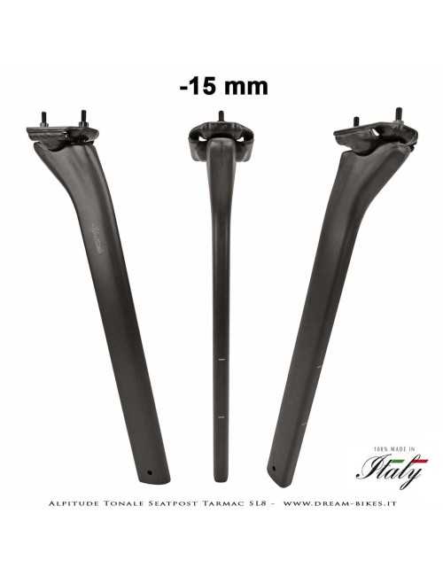 Alpitude Tonale Reggisella Carbon Aero Ultraleggero per Specialized Tarmac SL8 da 88 gr.