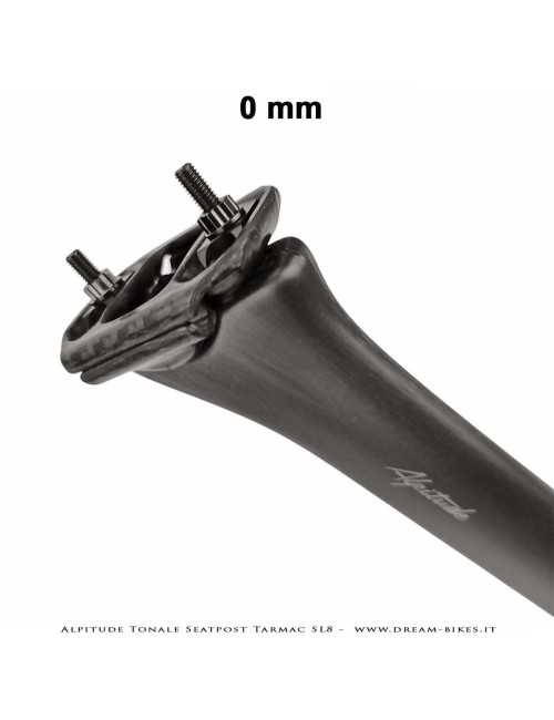 Alpitude Tonale Ultralight Carbon Aero Seatpost for Specialized Tarmac SL8 from 88 gr.