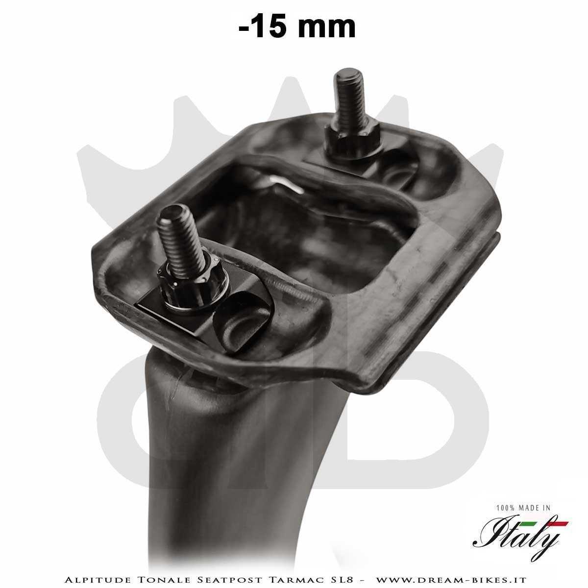 Alpitude Tonale Ultralight Carbon Aero Seatpost for Specialized Tarmac SL8 from 88 gr.