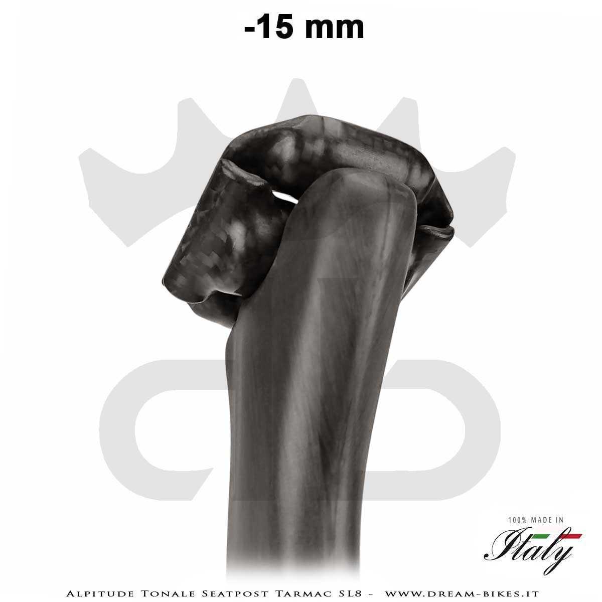 Alpitude Tonale Ultralight Carbon Aero Seatpost for Specialized Tarmac SL8 from 88 gr.