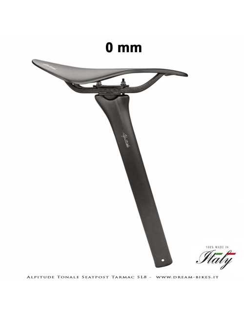 Alpitude Tonale Reggisella Carbon Aero Ultraleggero per Specialized Tarmac SL8 da 88 gr.