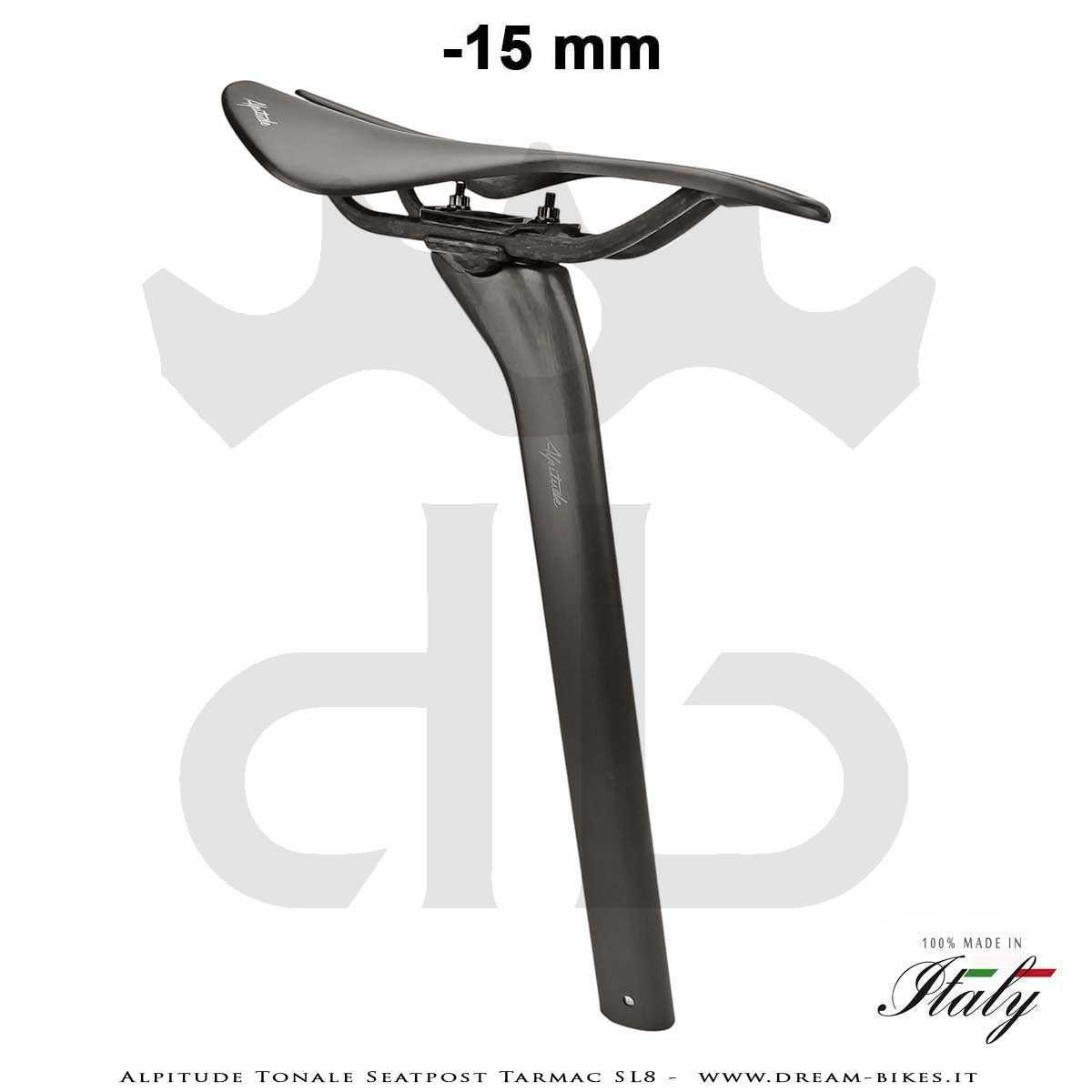 Alpitude Tonale Ultralight Carbon Aero Seatpost for Specialized Tarmac SL8 from 88 gr.