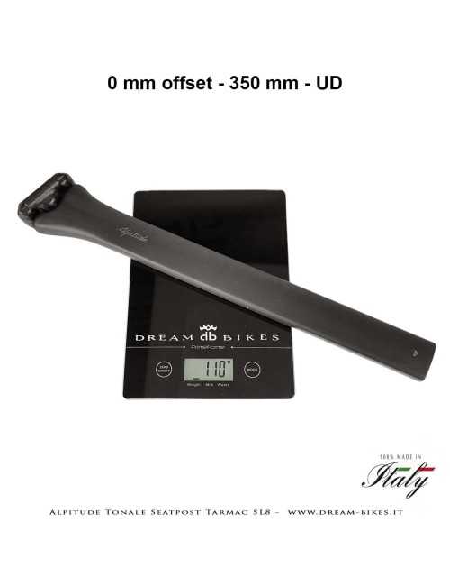 Alpitude Tonale Ultralight Carbon Aero Seatpost for Specialized Tarmac SL8 from 88 gr.