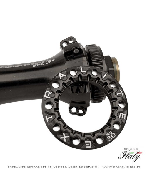 Extralite ExtraBolt 18 Ultralight Center Lock Disc Brake Rotor Locking Ring 5.45 gr.