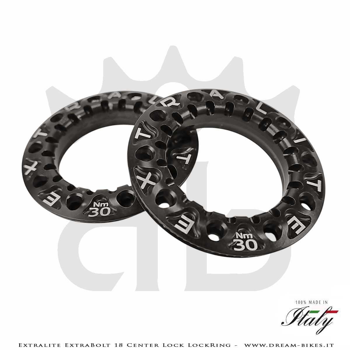 Extralite ExtraBolt 18 Ghiera Di Fissaggio Disco Freno Center Lock Ultraleggera 5.45 gr.