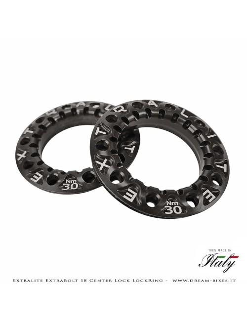 Extralite ExtraBolt 18 Ultralight Center Lock Disc Brake Rotor Locking Ring 5.45 gr.