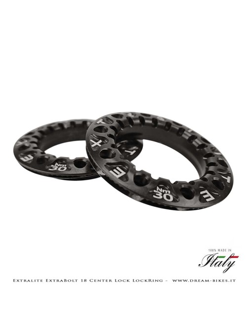 Extralite ExtraBolt 18 Ultralight Center Lock Disc Brake Rotor Locking Ring 5.45 gr.