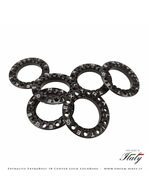 Extralite ExtraBolt 18 Ultralight Center Lock Disc Brake Rotor Locking Ring 5.45 gr.