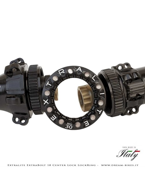 Extralite ExtraBolt 18 Ghiera Di Fissaggio Disco Freno Center Lock Ultraleggera 5.45 gr.