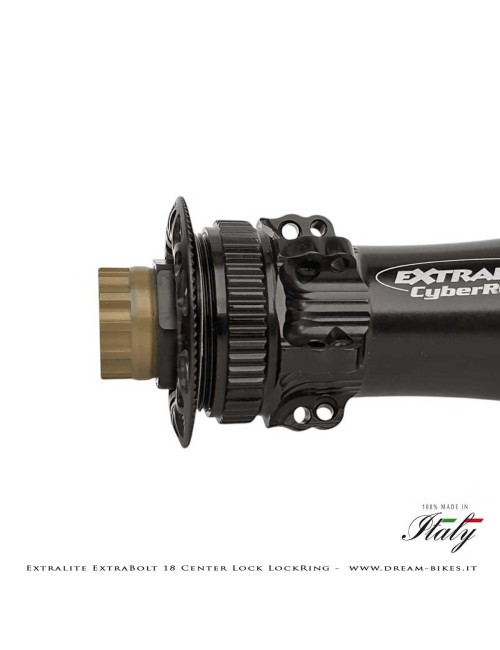 Extralite ExtraBolt 18 Ghiera Di Fissaggio Disco Freno Center Lock Ultraleggera 5.45 gr.
