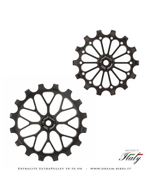 Extralite UltraPulley 14-16 PH Pulegge Cambio 14-16 Denti Ultraleggere Sram 12V AXS T-Type