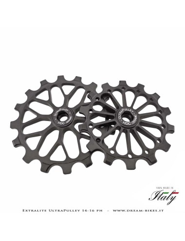 Extralite UltraPulley 14-16 PH Pulegge Cambio 14-16 Denti Ultraleggere Sram 12V AXS T-Type