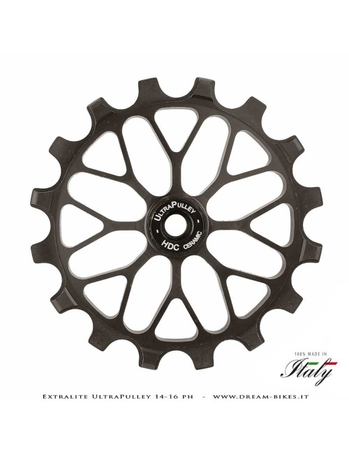 Extralite UltraPulley 14-16 PH Pulegge Cambio 14-16 Denti Ultraleggere Sram 12V AXS T-Type