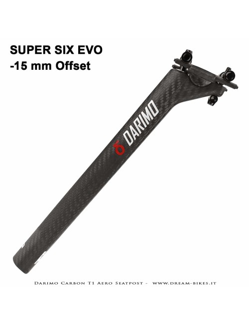 Darimo Carbon T1 Aero Reggisella Ultraleggero Aerodinamico - Vari Modelli