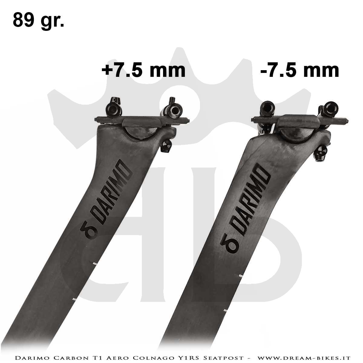 Darimo Carbon T1 Aero Evo Colnago Y1RS Reggisella Ultraleggero