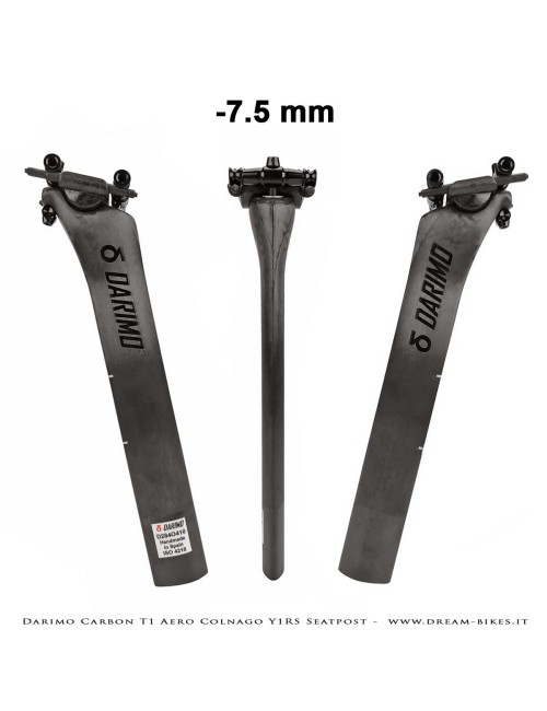 Darimo Carbon T1 Aero Evo Colnago Y1RS Ultralight Seatpost