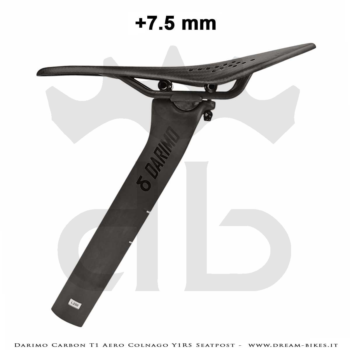 Darimo Carbon T1 Aero Evo Colnago Y1RS Reggisella Ultraleggero