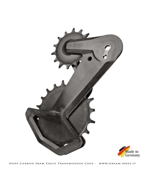 Hopp Carbon Parts Gabbia Oversize Per Cambi Posteriori Sram Eagle Transmission AXS e Sram XPLR AXS 13s - 69 gr.