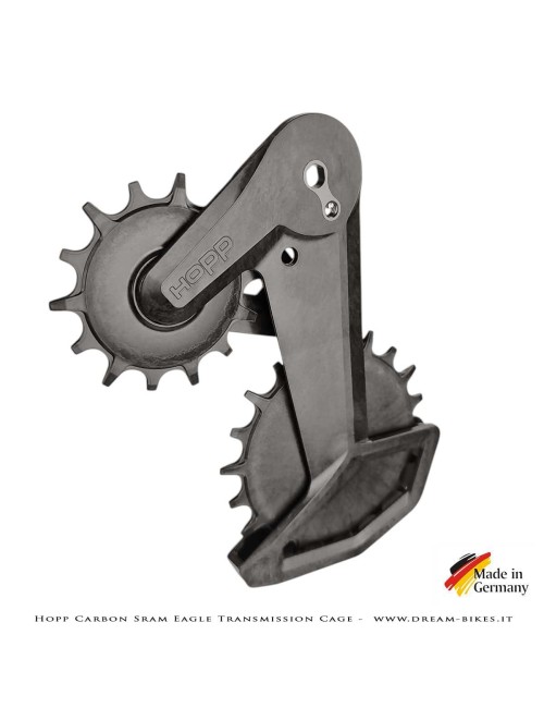 Hopp Carbon Parts Oversized Rear Derailleur Cage for Sram Eagle Transmission AXS and Sram XPLR AXS 13s Rear Derailleurs - 69 gr.