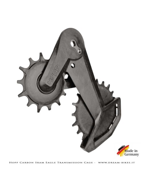 Hopp Carbon Parts Gabbia Oversize Per Cambi Posteriori Sram Eagle Transmission AXS e Sram XPLR AXS 13s - 69 gr.